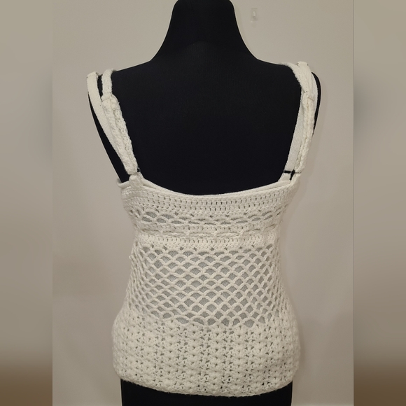 Kor@kor crochet knit top M - Picture 7 of 12